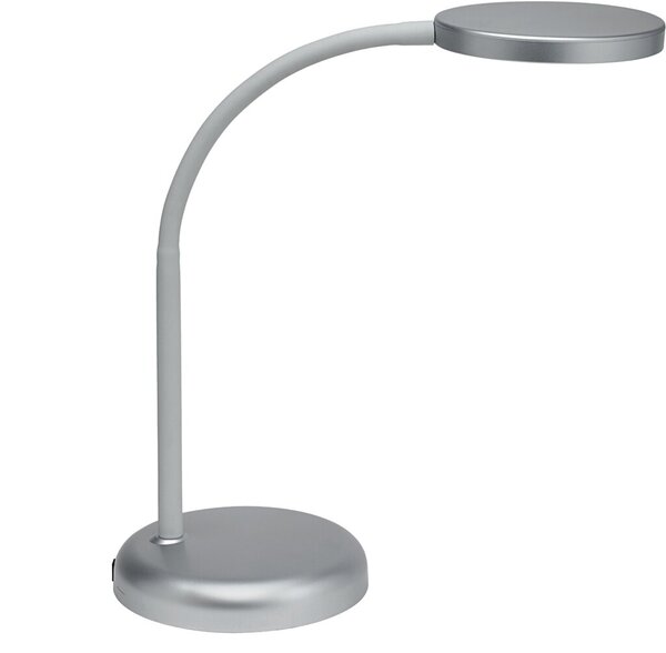 Image LED-Tischleuchte MAULjoy silber matte Oberfläche, warmweiß