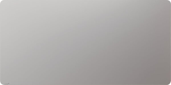 Image Glasboard matte 100 x 200 cm runde Ecken, Warm Grey, matte Oberfläche