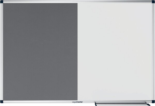 Image Kombiboard UNITE 60 x 90 cm Whiteboard/Pinboard Filz grau