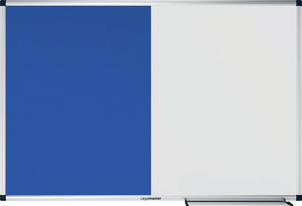 Image Kombiboard UNITE 60 x 90 cm Whiteboard/Pinboard Filz blau