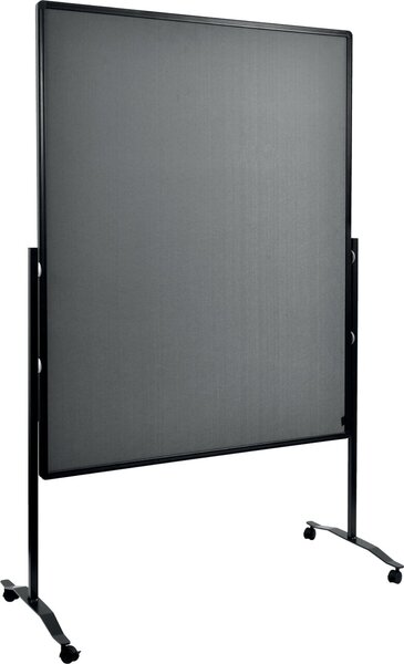 Image Multiboard,mobile Pinnwand,marineblau Whiteboard, Pinboard und Flipchart