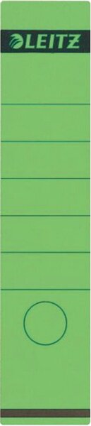 Image Rückenschild lang/breit grün 10St 