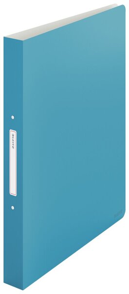 Image Ringbuch Cosy, 2 Ringe, PP, blau für ca. 190 Blatt, Rückenschild