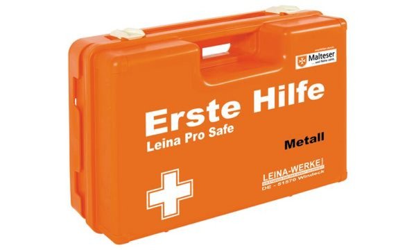Image LEINA Erste-Hilfe-Koffer Pro Safe - Handwerk/Metall (8921107)