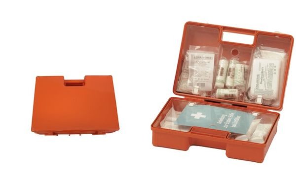 Image LEINA Erste-Hilfe-Koffer QUICK, Inh alt DIN 13157, orange (8921002)