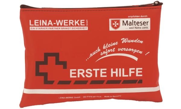Image LEINA Mobiles Erste-Hilfe-Set, 24-t eilig, Nylon, rot (8950000)