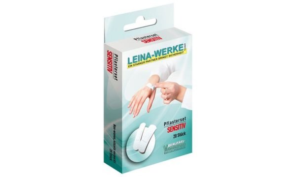 Image LEINA Pflaster-Set Sensitiv, 20-t eilig, weiß (8975405)
