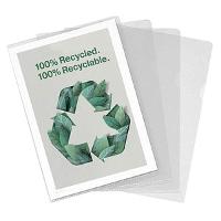 Image LEITZ 100 Esselte Sichthüllen transparent genarbt; 1 Pack = 100 St.