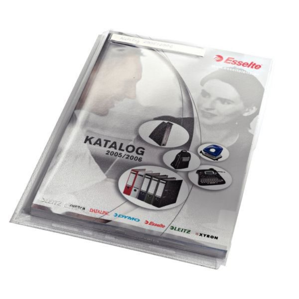 Image LEITZ 40540000 - 210 x 297 mm (A4) - Transparent - PVC - Porträt - Oben und Sei