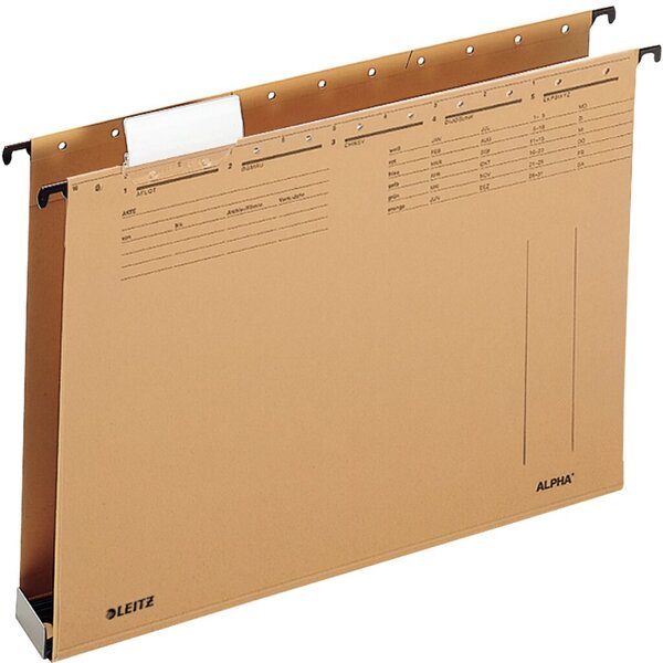 Image LEITZ ALPHA Hängesammler, A4, Bodenbreite: 40 mm, natron - für den Markt: D / L