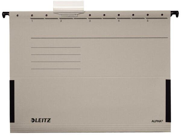 Image LEITZ ALPHA Hängetasche, A4, mit Fröschen, grau - für den Markt: D / L / A / CH
