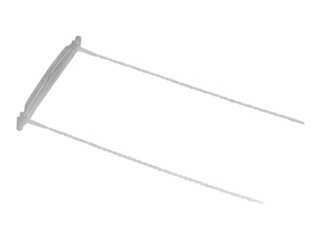 Image LEITZ Archiv-Abheftbügel, farblos, einteilig aus Kunststoff, Füllhöhe: 70 mm, o