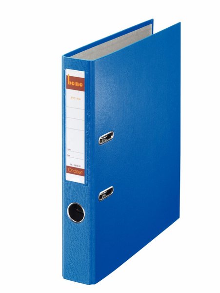 Image LEITZ Bene 291600BL. Material: Partikelbord, Karton, Papier, Kunststoff, Produk