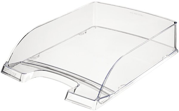Image LEITZ Briefkorb 5226 Plus/5226-00-02 255x70x360mm für:A4 glasklar