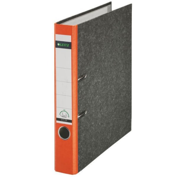 Image LEITZ Cardboard binder 180° - 5,5 cm - 32 cm - 490g - Orange (1050-50-45)