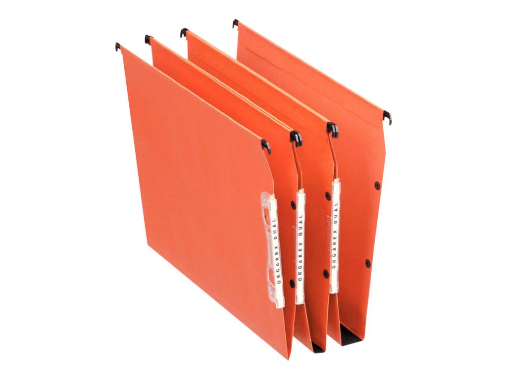 Image LEITZ Esselte 21630 - Orange - A4 - Pappe - Metall - FSC - GS (21630)