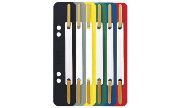 Image LEITZ Heftstreifen, 35 x 158 mm, Colorspankarton, sortiert 320 g-qm, Lochung: 6