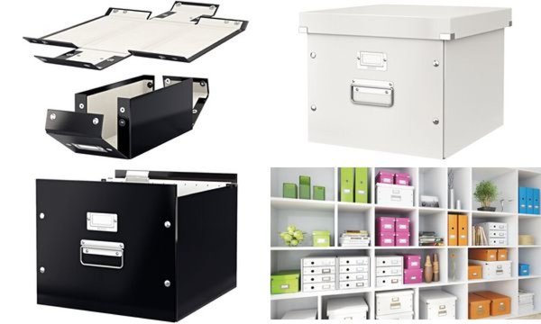 Image LEITZ Hängeregistratur-Box Click und Store, weiß für 50 Hängemappen in A4 oder 