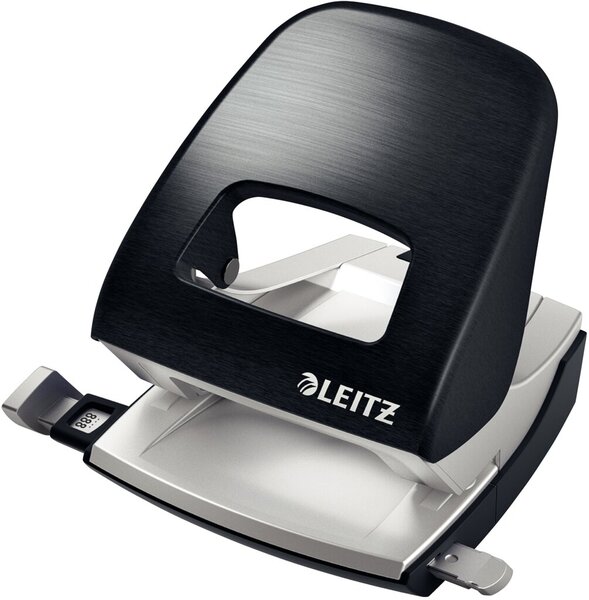 Image LEITZ Locher Style Nexxt 5008, satin-schwarz Stanzleistung: 30 Blatt, aus Metal