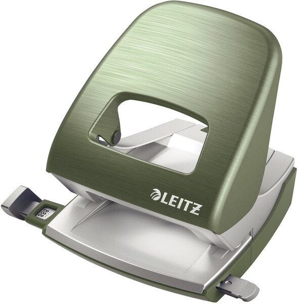 Image LEITZ NeXXt 5006 - 30 Blätter - Grün - Silber - Metall - 8 cm - A4 - A5 - A6 - 