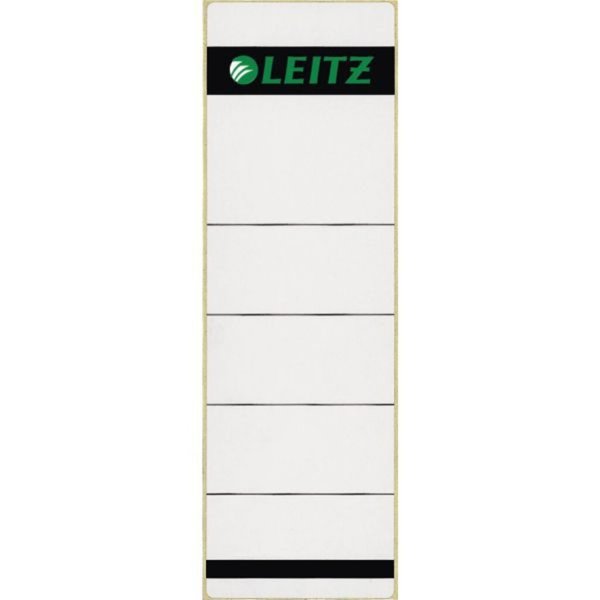 Image LEITZ Ordner-Etiketten 1642-00-85 61 x 191 mm Papier Grau Permanent 10 St.