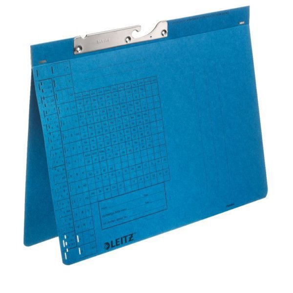 Image LEITZ Pendelhefter, A4, Amtsheftung, blau, 250 g-m - für den Markt: D - L - A -