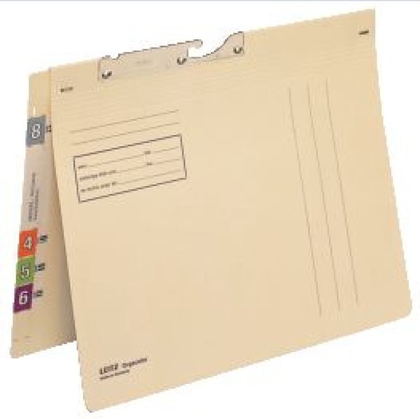 Image LEITZ Pendelhefter Orgacolor, A4, Amtsheftung, chamois - für den Markt: D - L -