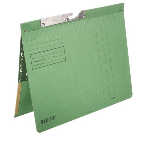 Image LEITZ Pendelhefter, mit Tasche, A4, grün - für den Markt: D - A - L - CH - 50 S