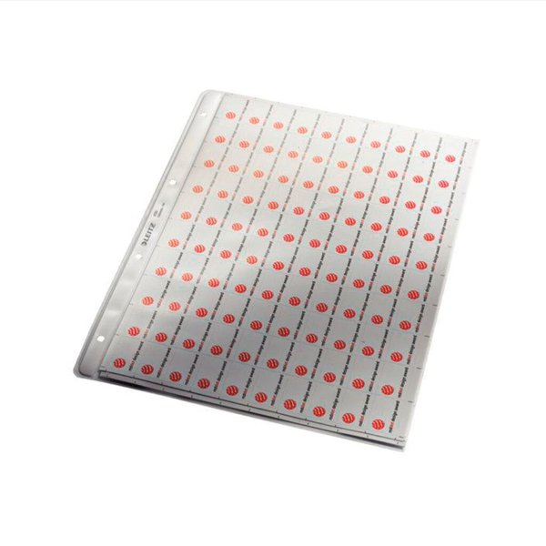 Image LEITZ Prospekthülle extrastark, A4, PP, genarbt, 0,13 mm mit Einreißschutz, obe