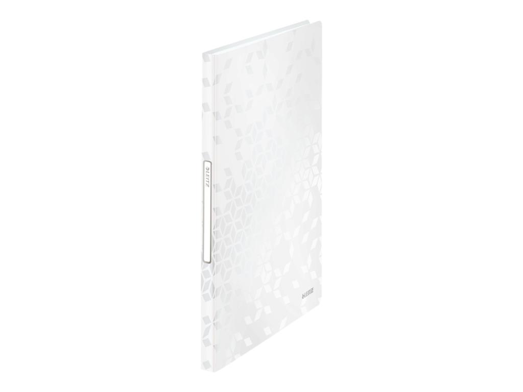 Image LEITZ Sichtbuch WOW, A4, PP, mit 40 Hüllen, weiß-metallic laminierte Oberfläche