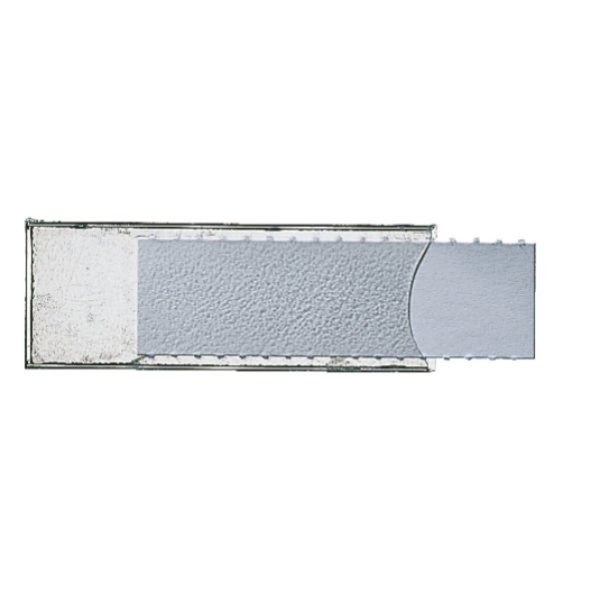 Image LEITZ Sichtfenster Uni-Schildchen (B)53 x (H)19 mm, weiß - für den Markt: D - L