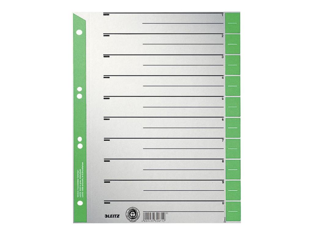 Image LEITZ Trennblätter,25 St. grün; 1 Pack = 25 St.