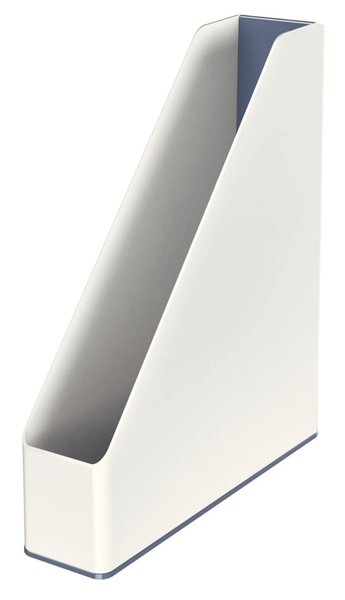 Image LEITZ WOW - Metallisch - Weiß - Polystyrene - A4 (5362-10-01)