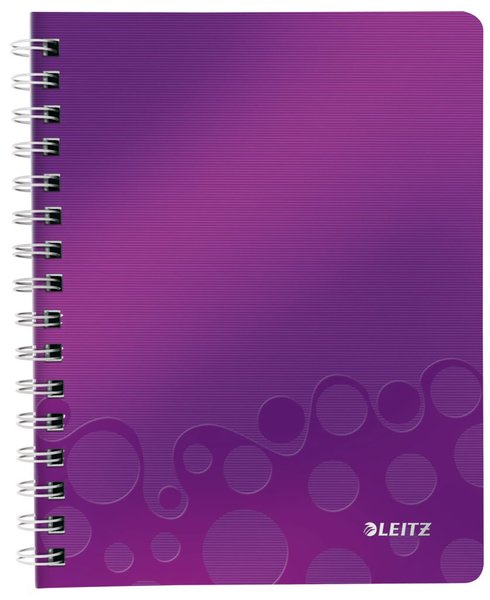 Image LEITZ WOW Collegeblock A5 vio (4641-00-62)