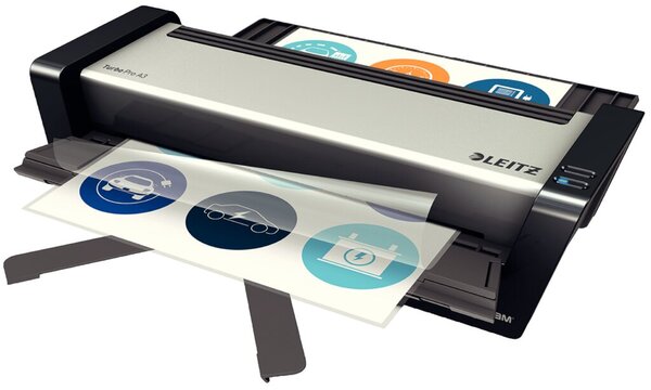 Image LEITZ iLAM Touch Turbo Pro A3 EU Silver/White