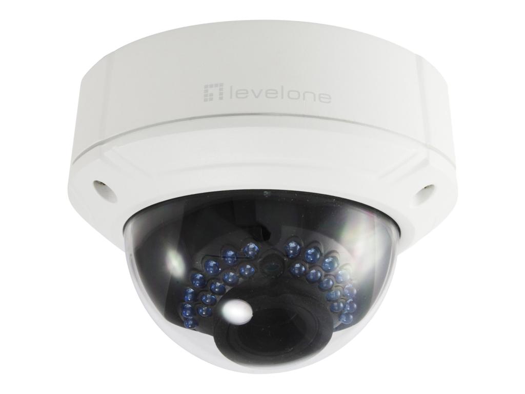 Image LEVEL ONE FCS-3085 Fixed Dome Outdoor Network Camera 4 Megapixel Outdoor 802.3a