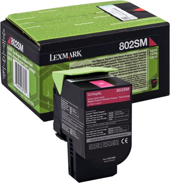 Image LEXMARK 802SM Magenta Tonerpatrone LCCP, LRP
