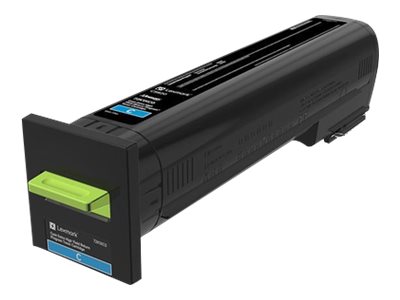 Image LEXMARK Besonders hohe Ergiebigkeit Cyan Tonerpatrone LCCP, LRP