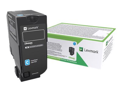 Image LEXMARK Cyan Tonerpatrone LCCP, LRP, Lexmark Corporate