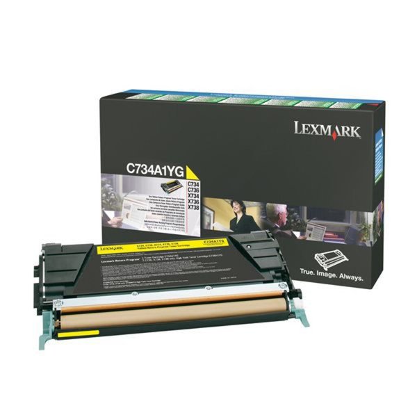 Image LEXMARK Gelb Tonerpatrone LCCP, LRP