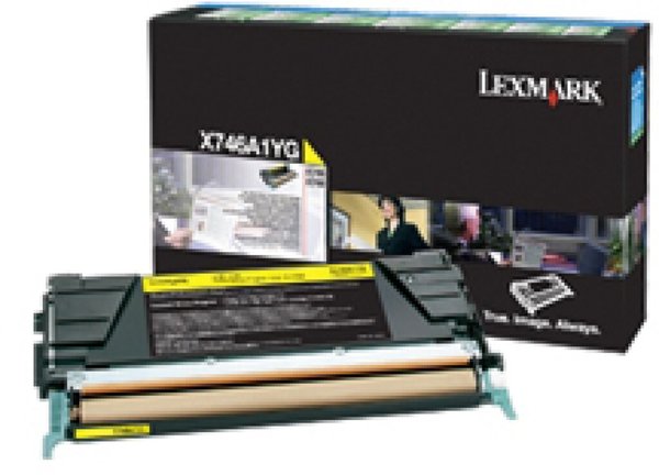 Image LEXMARK Gelb Tonerpatrone LCCP, LRP