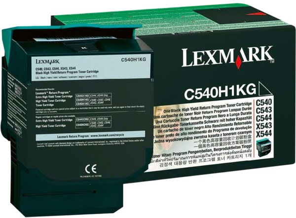 Image LEXMARK Schwarz Tonerpatrone LCCP, LRP