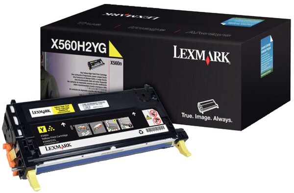 Image Tonerkassette X560H2YG, yellow für X560dn, X560n