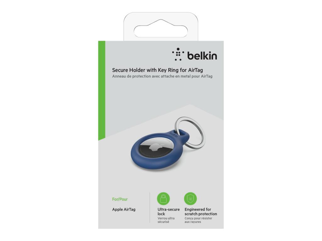 Image LINKSYS Belkin Schlüsselanhänger für Apple AirTag, blau F8W973btBLU (F8W973BTBL