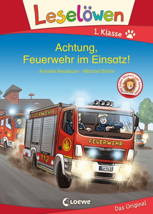 Image LL 1. Kl. Achtung, Feuerwehr im Einsatz, Nr: 74320757
