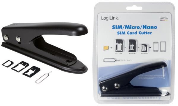Image LOGILINK 2-in-1 SIM Karten Schneider