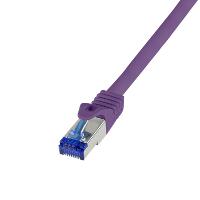 Image LOGILINK C6A109S RJ45 CAT 6a S/FTP 15 m Violett 1 St.