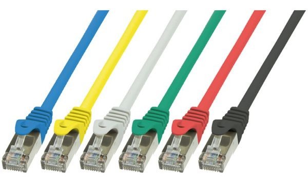 Image LOGILINK CAT5e F/UTP Patch Cable AWG26 rot 10m
