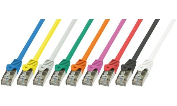 Image LOGILINK CAT6 F/UTP Patch Cable AWG26 weiß 15m Econ Line