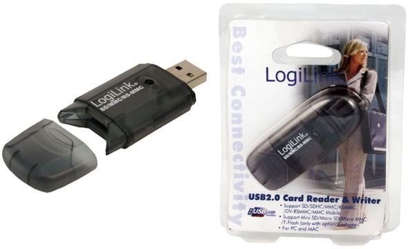 Image LOGILINK CardReader USB2 Stick MMC, SD, SD-HC